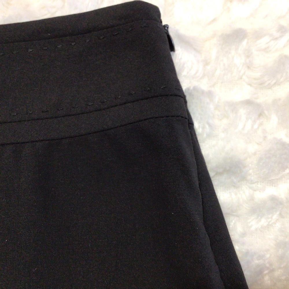 LUXE The Limited Black Wool Skirt 2 - Picture 6 of 9